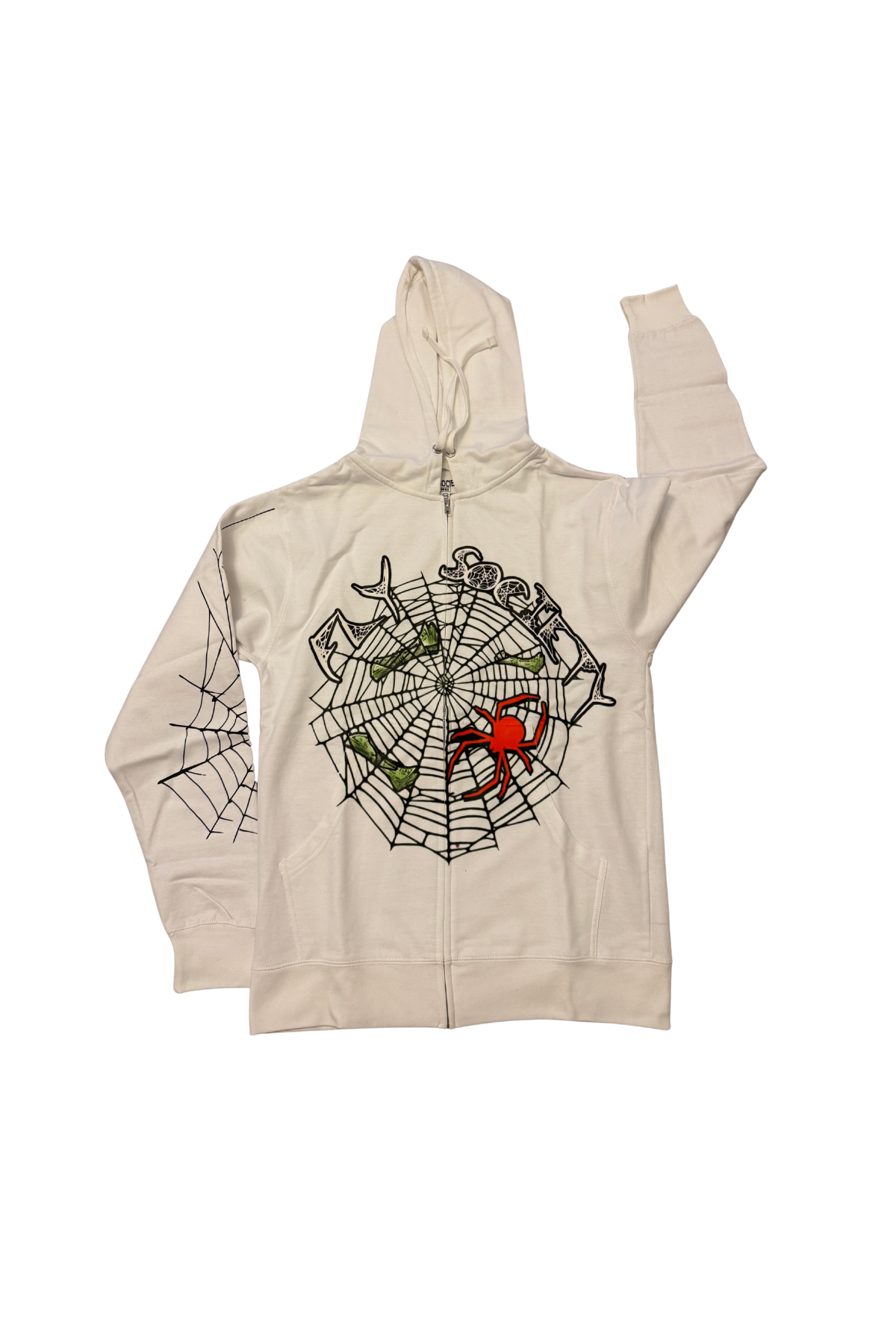 Graphic Spider Hoodie (WHITE)